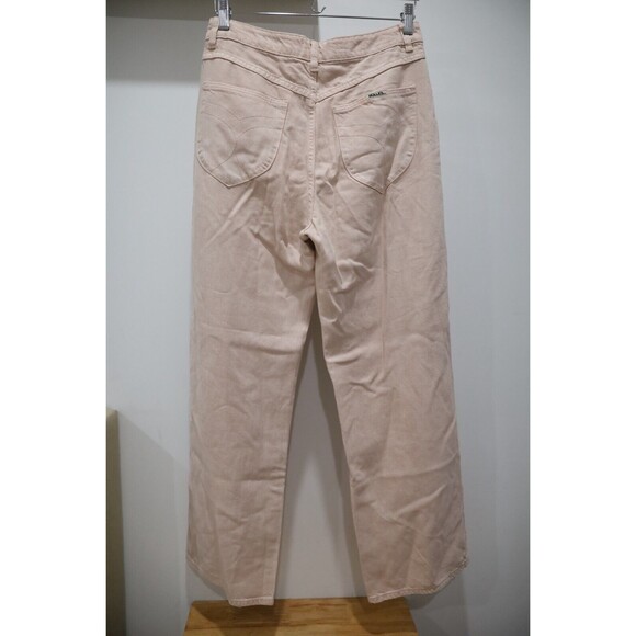 Rolla's Heidi High Rise Loose Straight Pink Jeans Womens Size 29 Barbie Denim - Picture 3 of 11